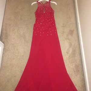 Red Long Formal Dress